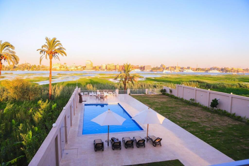 Royal Nile Villa - Nile View Apartment 1 Luxor Exteriör bild